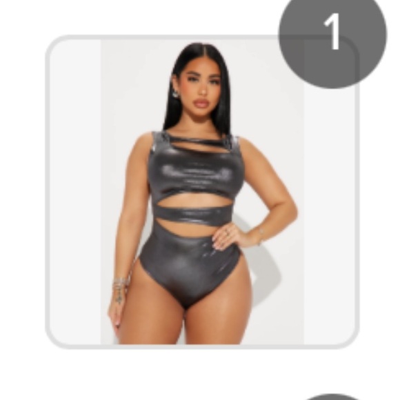 Fashion Nova Tops - NEW! Fashion Nova Women’s Move On Cur Out Bodysuit